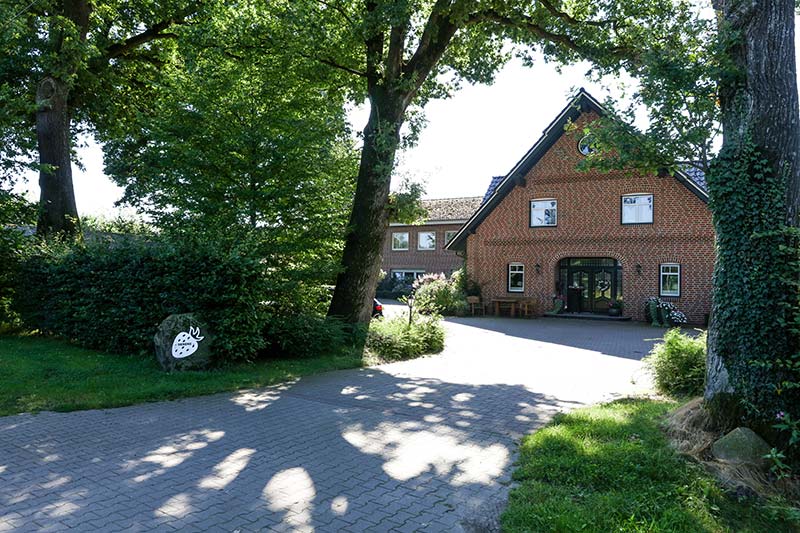 Hofansicht Erdbeerhof Beneke in Goldenstedt